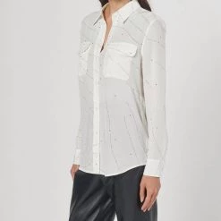 Equipment Slim Signature Silk Shirt in Natural White/True Black - women -STAUD Sales Store 0d445000c66945b89520e2798448e785 710b87dd 5b69 4cc0 8c92 1ffa03cc2958 1080x