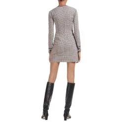 STAUD Fairham Womens Plaid Faux Trim Shirtdress -STAUD Sales Store 306ec65ee8cb48ce8d9eff02ead294ad 1080x