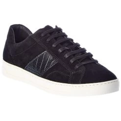 M by Bruno Magli Justice Suede Sneaker - men