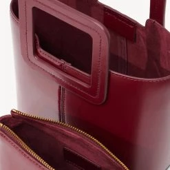 Staud Mini Shirley Split Leather Bag in Bordeaux - women -STAUD Sales Store 4fee68823459491aa60671dbef51d64d 845149dc 3615 4670 89ab 3b961bc1d46c 1080x
