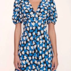 Staud Milla Mini Dress in White Acid Floral - women -STAUD Sales Store 6a799a197ab8454790961e7bfee27861 456e117f 430c 4e0f b88b 149f930c827f 1080x