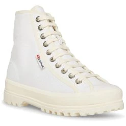 Superga 2636 Alpina Emrata Womens Canvas Lug Sole High-Top Sneakers