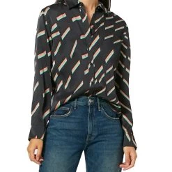 Equipment Signature No Pockets Top in Eclipse Multi - women