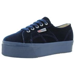 Superga 2790 Womens Velvet Low-Top Sneakers