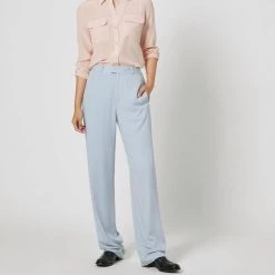 Equipment Slim Signature Silk Shirt in Rose Smoke - women