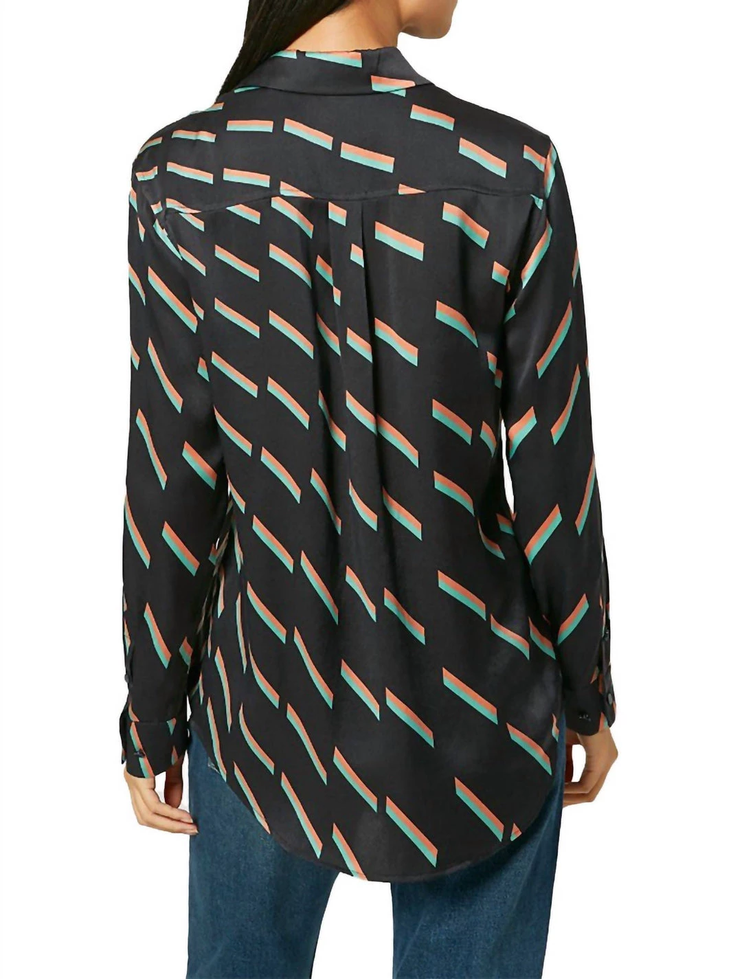 Equipment Signature No Pockets Top in Eclipse Multi - women 4 Equipment Signature No Pockets Top in Eclipse Multi - women - Image 2