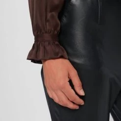 Equipment Loudette Silk Satin Shirt in Ganache - women -STAUD Sales Store a436a16e44ad4bfc9a1ef26255ed58cb 1080x