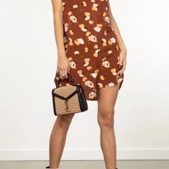 Equipment Lorainna Dress in Tortoise Shell Multi - women