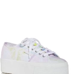 Superga Stars Womens Canvas Flatform Fashion Sneakers
