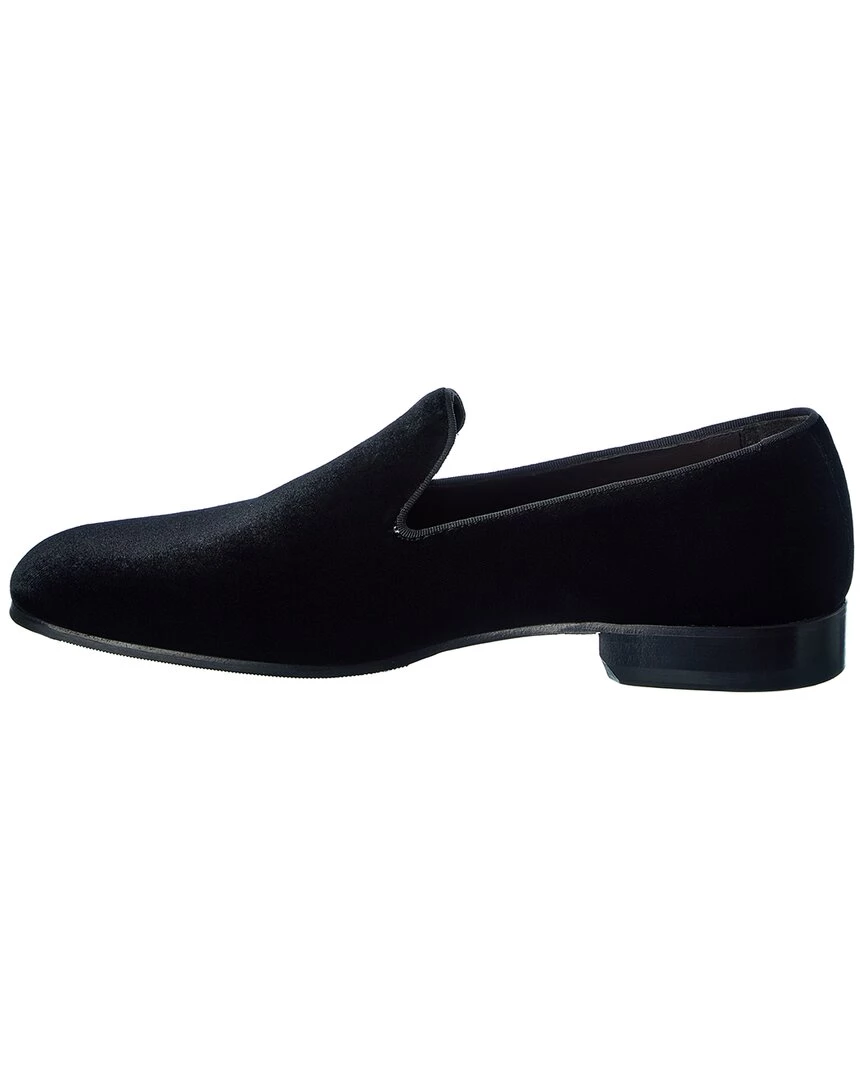 M by Bruno Magli Ellington Velvet Loafer - men 4 M by Bruno Magli Ellington Velvet Loafer - men - Image 2
