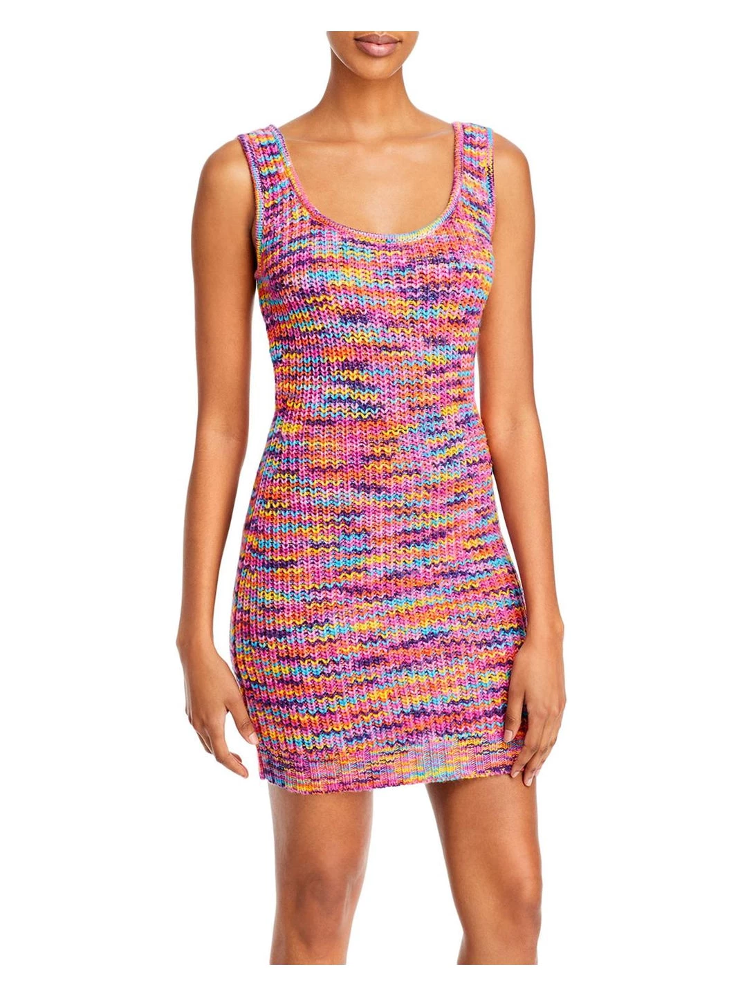 STAUD Gardenia Womens Sleeveless Knit Sweaterdress 3 STAUD Gardenia Womens Sleeveless Knit Sweaterdress