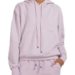 STAUD Womens Logo Cozy Hoodie